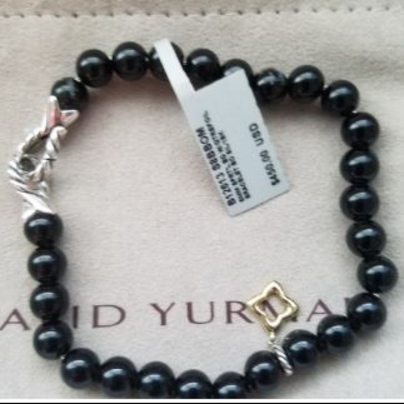 David Yurman Jewelry - David Yurman Onyx Bead Bracelet NWT David Yurman Jewelry - David Yurman Onyx Bead Bracelet NWT